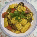 りありありある's cooksnap of when they made とうもろこしと夏野菜の甘じょうゆマリネ.