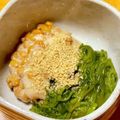 食いしん坊あー's cooksnap of when they made 胡麻めかぶ納豆.
