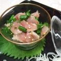 ごーあい's cooksnap of when they made 簡単★美味しい★さんまの刺身ゴマ風味.