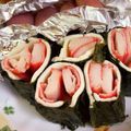 さんちゃん（╹◡╹）'s cooksnap of when they made お弁当に♪カニカマとチーズ海苔まき♪.