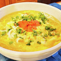ダッフィーニーうに's cooksnap of when they made ふわとろ明太子うどん(つるとんたん風).