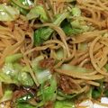 aranzia's cooksnap of when they made ランチに*桜海老とキャベツのパスタ*.