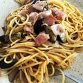 ほじ's cooksnap of when they made なすと舞茸の和風パスタ.