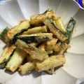 おぐにゃんこ's cooksnap of when they made ズッキーニのサクサク揚げ♪.