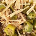 りさニャンコ's cooksnap of when they made 超簡単♪オクラとえのきの麺つゆポン酢和え.