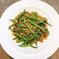 コムギ大好き's cooksnap of when they made 台湾料理・いんげんとひき肉の炒め物.