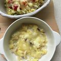 Ruriluru's cooksnap of when they made 簡単リメイク✩ポテサラグラタン.