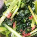 ☆ayami☆26's cooksnap of when they made 切って和えるだけ　小松菜の梅和え.