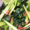 ☆ayami☆26's cooksnap of when they made 切って和えるだけ　小松菜の梅和え.