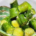 にこぱん☻'s cooksnap of when they made 【作り置き】病みつきにんにく蛇腹きゅうり.