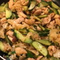 米の華's cooksnap of when they made きゅうりと鶏肉の梅炒め.