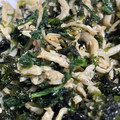 猫、ニャン子's cooksnap of when they made 大根の葉としらすのゴマ油炒め.