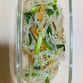 ももゆみ1230's cooksnap of when they made レンジで♪ニラともやしのナムル.