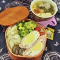 蕎麦の華's cooksnap of when they made 超時短！レンジでハムエッグ.