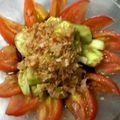 モコブーママ's cooksnap of when they made 簡単！ナスとトマトのポンサラダ.