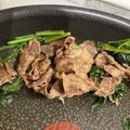 かなあい♡'s cooksnap of when they made 牛肉とほうれん草のオイスターソース炒め.