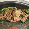 かなあい♡'s cooksnap of when they made 牛肉とほうれん草のオイスターソース炒め.