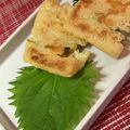 まっきー♪３７'s cooksnap of when they made 簡単✿お手軽♫油揚げのしそチーズサンド.