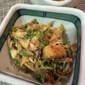 まっきー♪３７'s cooksnap of when they made みょうがとしそと油揚げのごま和え.