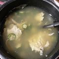 もんす。's cooksnap of when they made ふんわり☆オクラと卵のコンソメスープ.