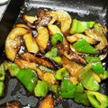 tomitomico's cooksnap of when they made ナスとピーマンのジャコ炒め.