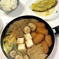 クックP8KGHH☆'s cooksnap of when they made さつま揚げとキノコのすき焼き風.