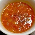 食いしん坊あー's cooksnap of when they made レンジで3分☆絶品フレッシュトマトスープ.