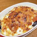 vabochan's cooksnap of when they made ◇なすとポテトのラザニア風グラタン◇.