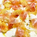 食いしん坊あー's cooksnap of when they made 絶品 創作 秘密の 桃モッツァレラ.