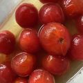 kinkinsan's cooksnap of when they made トマトのハニーマリネ♡.