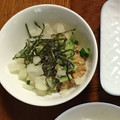 Ruriluru's cooksnap of when they made 納豆の和え物.