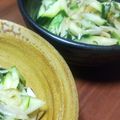 ゆしゅな's cooksnap of when they made 暑い日に！生ズッキーニと茗荷の簡単和え.