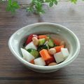 まろんかふぇ's cooksnap of when they made かんたん酢で。コロコロ彩りピクルス.