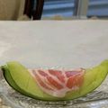 mielle's cooksnap of when they made 簡単★生ハムメロン.
