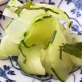 クックG1CG0C☆'s cooksnap of when they made 白だしで・青ウリの浅漬け.