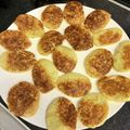 e.kinako's cooksnap of when they made ✿離乳食✿　山芋とキャベツのお好み焼き.