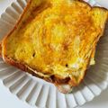 Ri→chan's cooksnap of when they made 絶品☆ベーコンチーズフレンチトースト！.