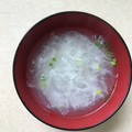 Ruriluru's cooksnap of when they made 捨てるのもったいない！卵白だけスープ.