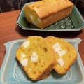 ☆suzu's cooksnap of when they made かぼちゃとクリチの黄金色パウンドケーキ.