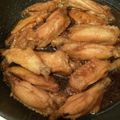 chou*'s cooksnap of when they made 短時間で味染み込む★鶏手羽中のさっぱり煮.