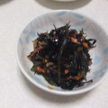 きらり流れ星's cooksnap of when they made だし汁をとった残り昆布でひじき煮^_^.