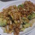 きらり流れ星's cooksnap of when they made 鶏むね肉とアボカドのピリ辛玉ねぎダレ丼.