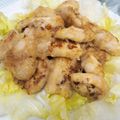 rarararako's cooksnap of when they made ひとくちチキン♡レモンステーキ.