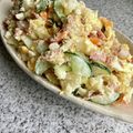 yu🐓's cooksnap of when they made わが家の彩りポテトサラダ♡.