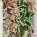 猫のミイヤ's cooksnap of when they made もやしとニラと冷しゃぶレモンしょうがタレ.