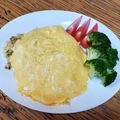 ポニーリボン's cooksnap of when they made オムカレーピラフ.