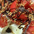toshio39's cooksnap of when they made 乗せるだけ！トマトと塩昆布の冷奴.