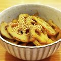 かなりんココりん's cooksnap of when they made 超簡単！作り置きに♪蓮根きんぴら.