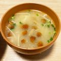 ゆうそら5812's cooksnap of when they made なめことえのきのお味噌汁.