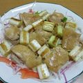 55才のおじさん's cooksnap of when they made 鶏ももと長ネギの焼き鳥風.